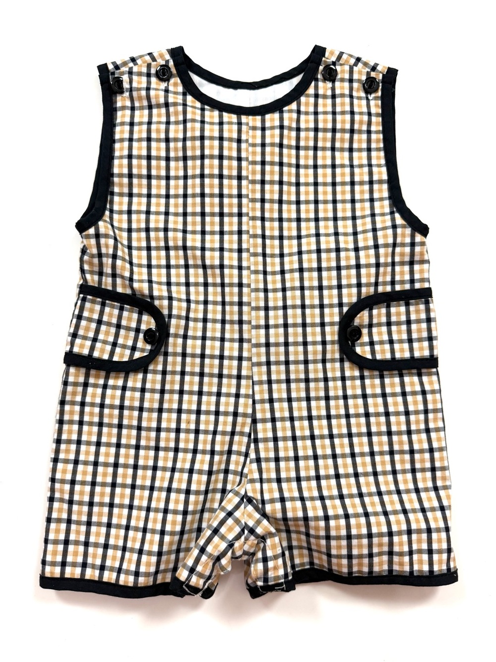 Lulu Bebe Plaid Shortall